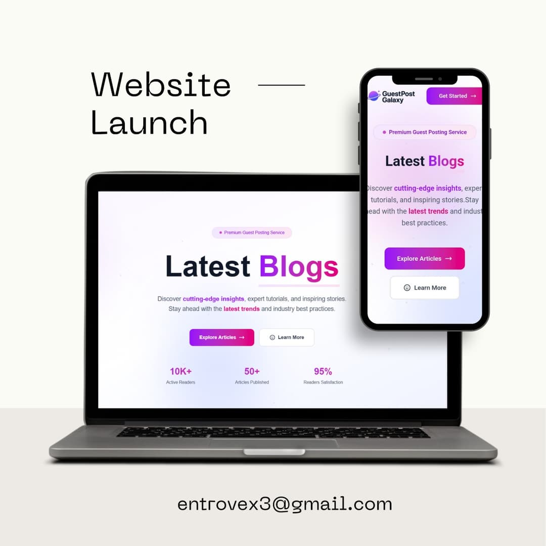 GuestPost Galaxy – Blog Platform